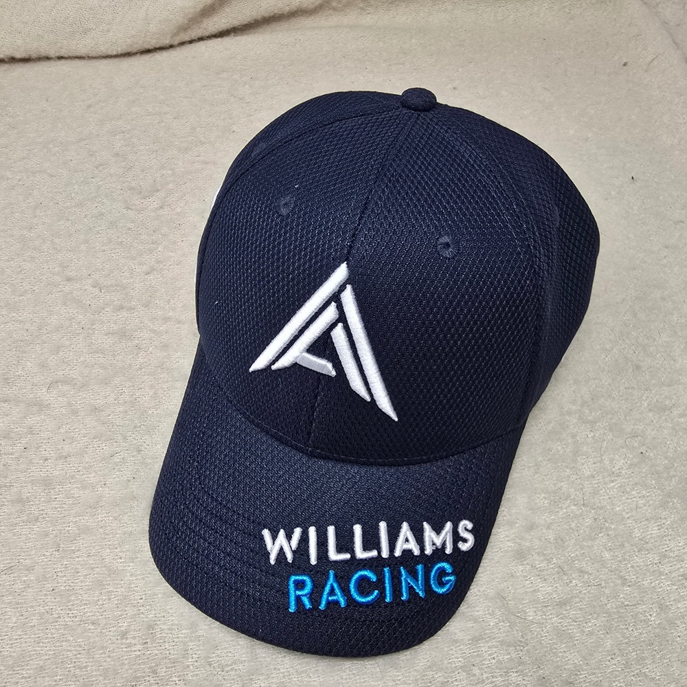 Umbro Williams Racing Hat Mens Navy Blue Alex Albon 23 F1 Baseball Cap